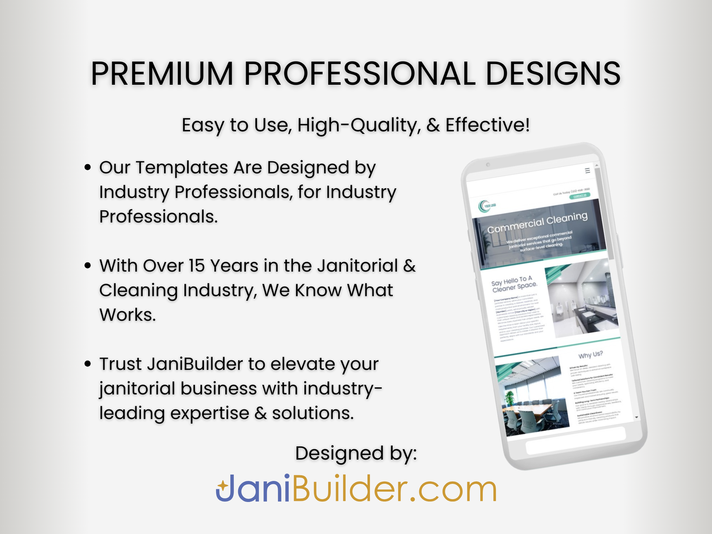 Janitorial Website Template 7