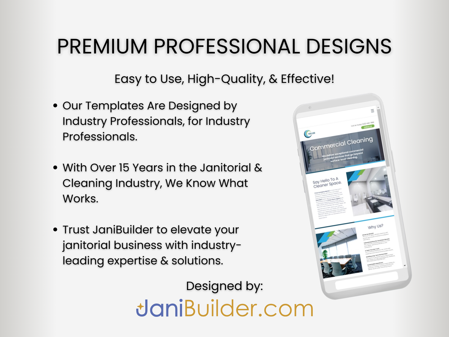 Janitorial Website Template 10