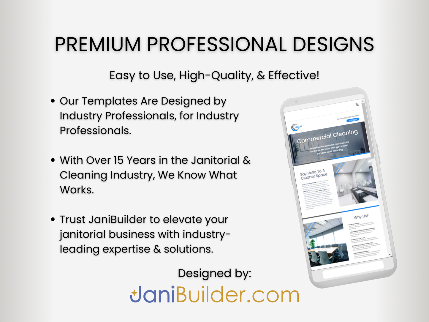 Janitorial Website Template 14