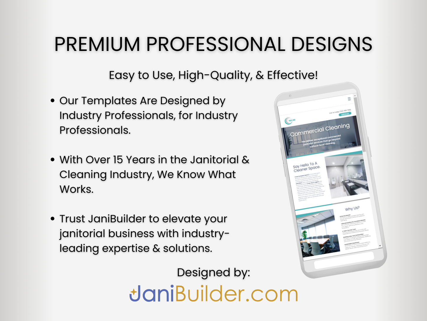 Janitorial Website Template 5
