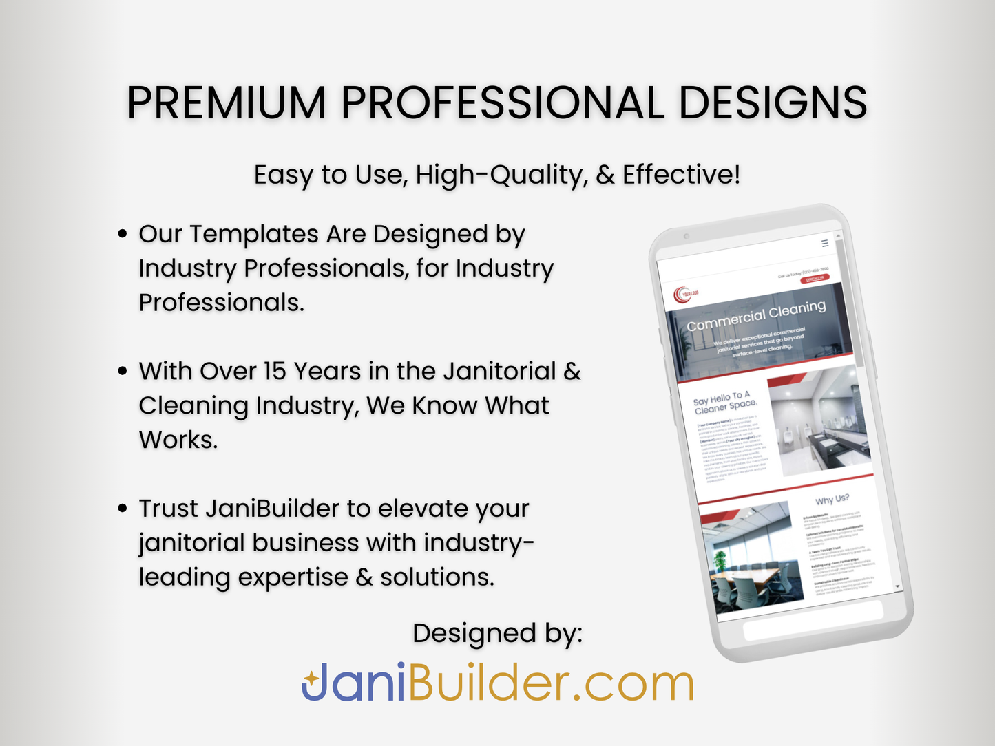 Janitorial Website Template 12