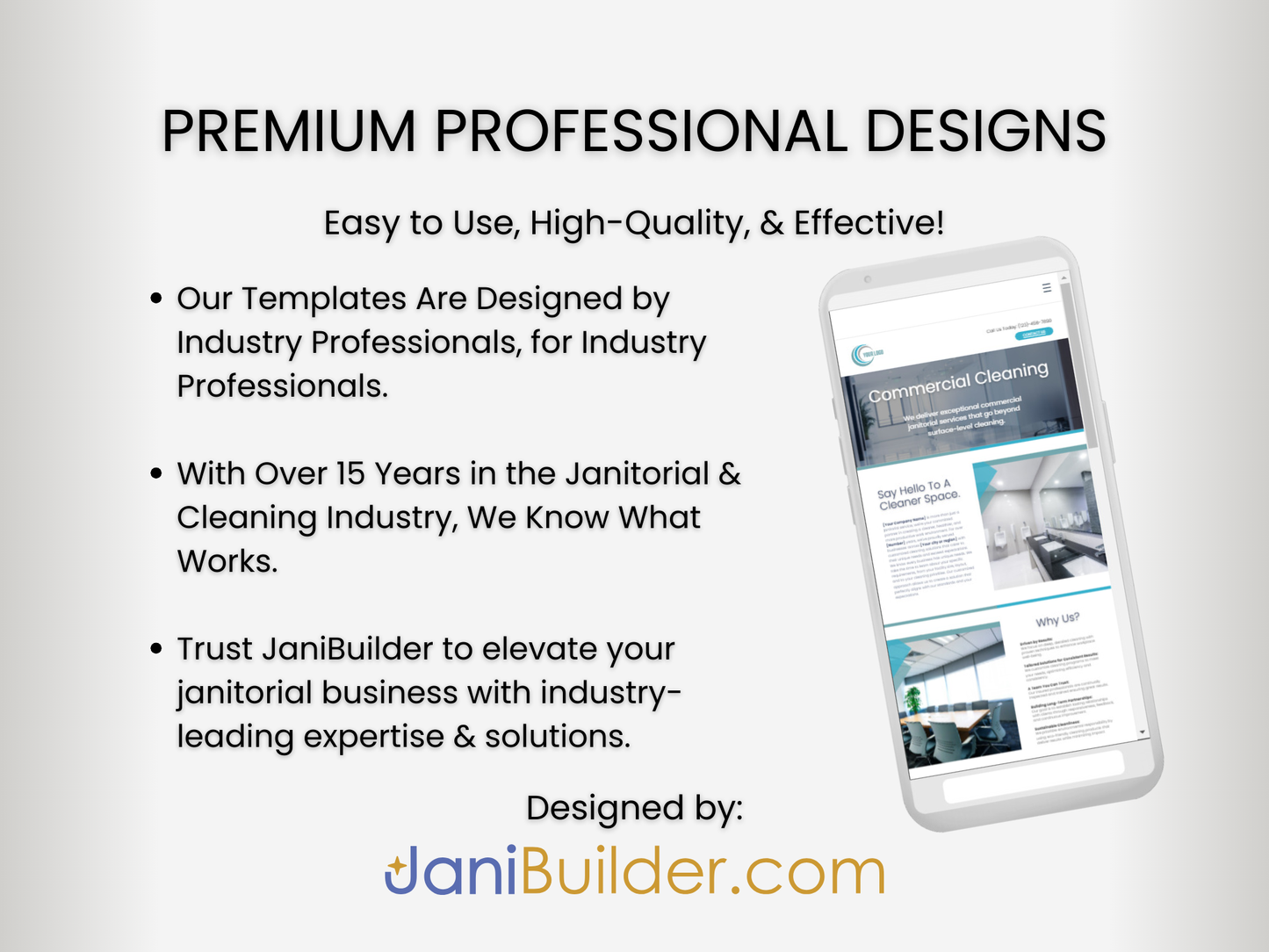 Janitorial Website Template 15