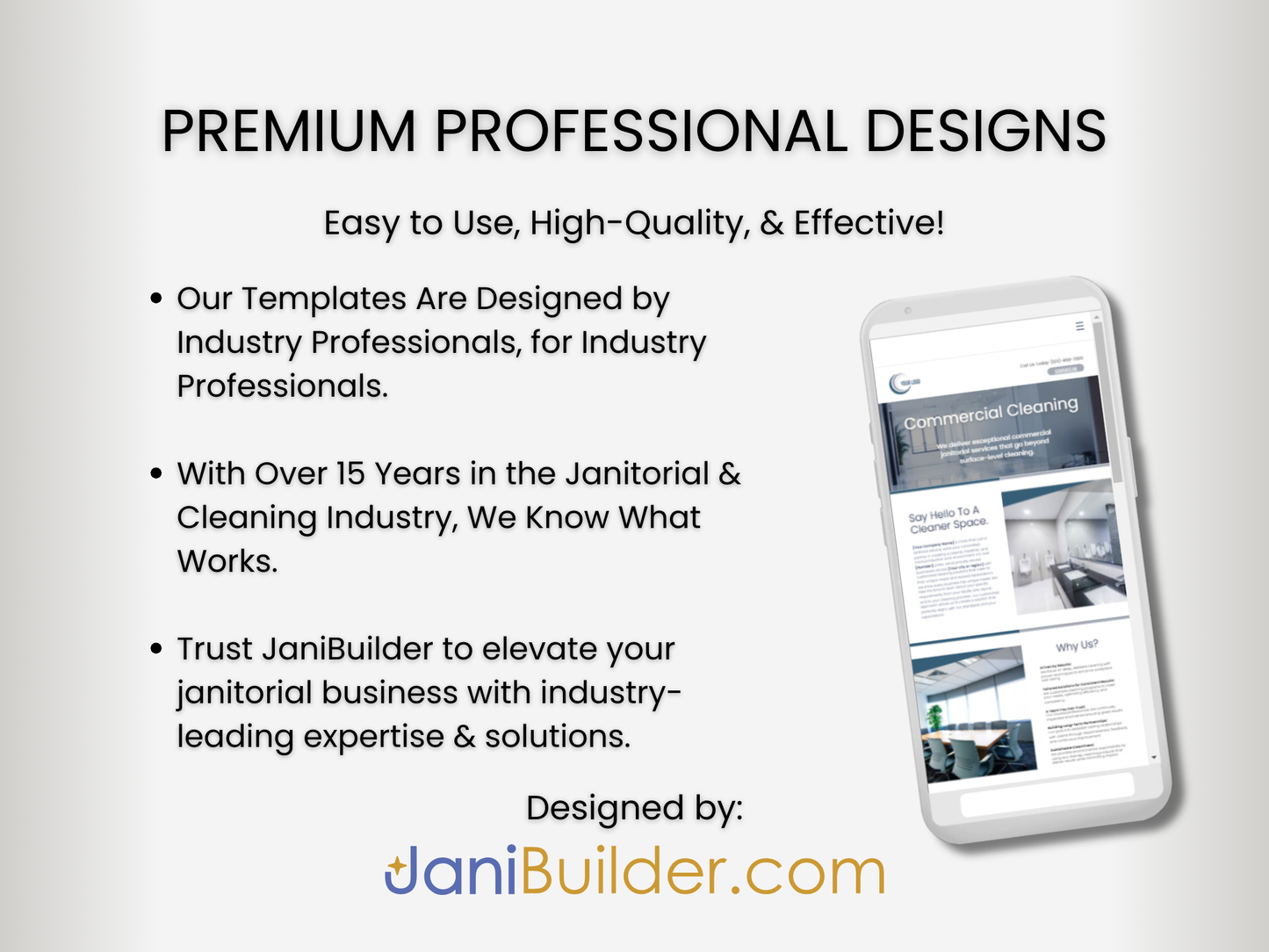 Janitorial Website Template 2