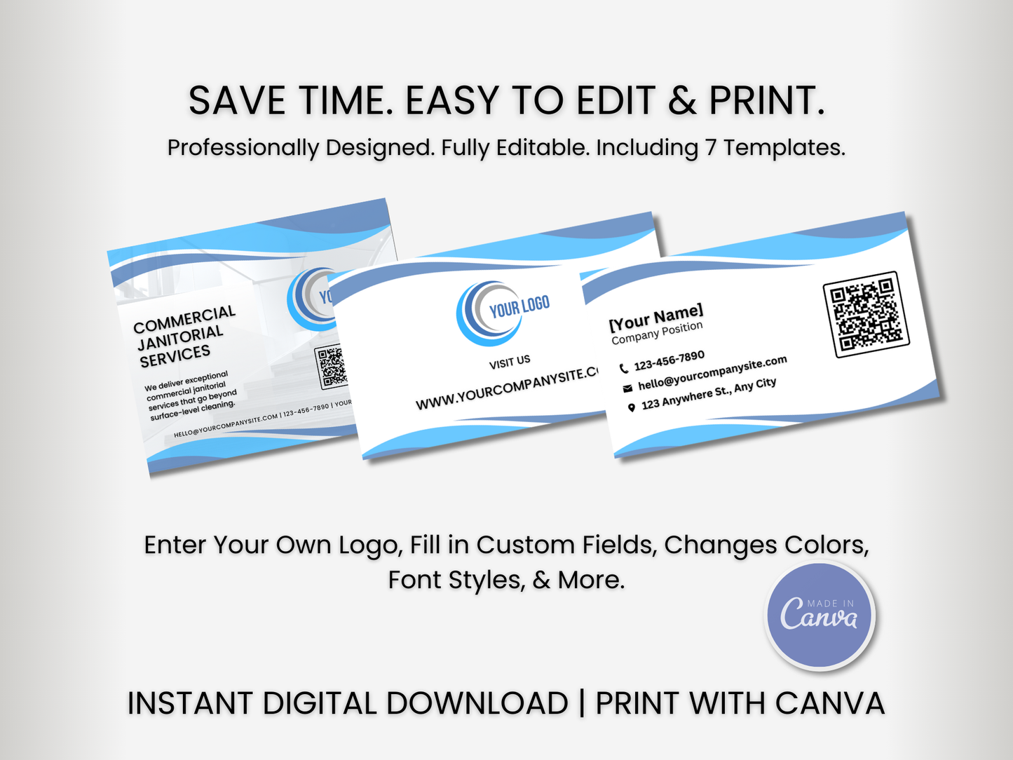 Janitorial Advertising Templates 8