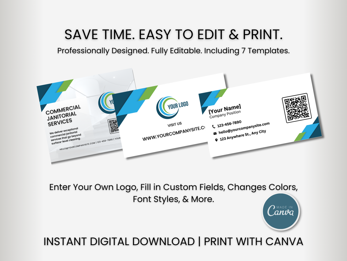 Janitorial Advertising Templates 10