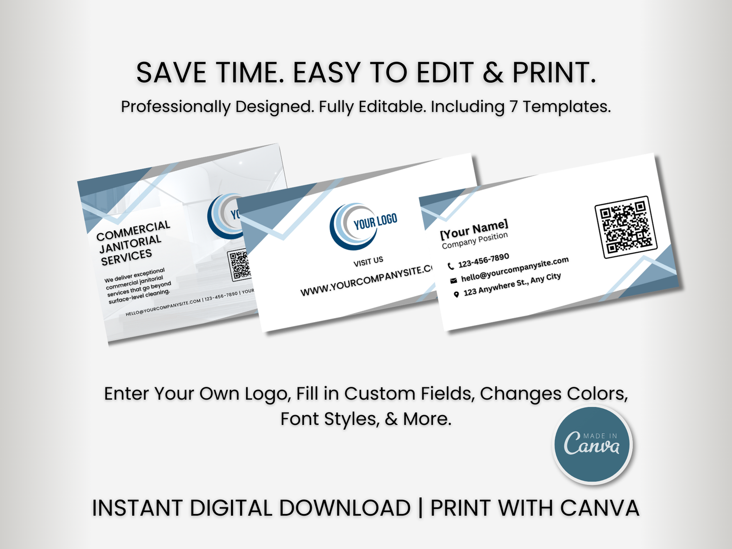 Janitorial Advertising Templates 13