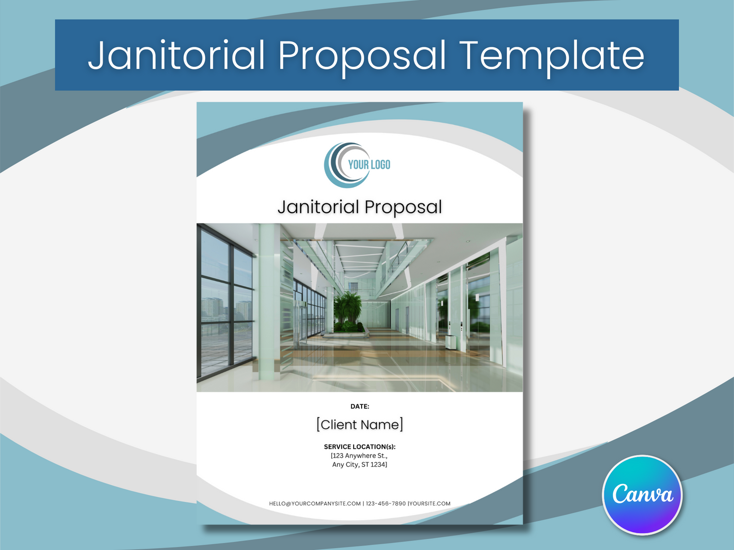 Janitorial Proposal Template 4